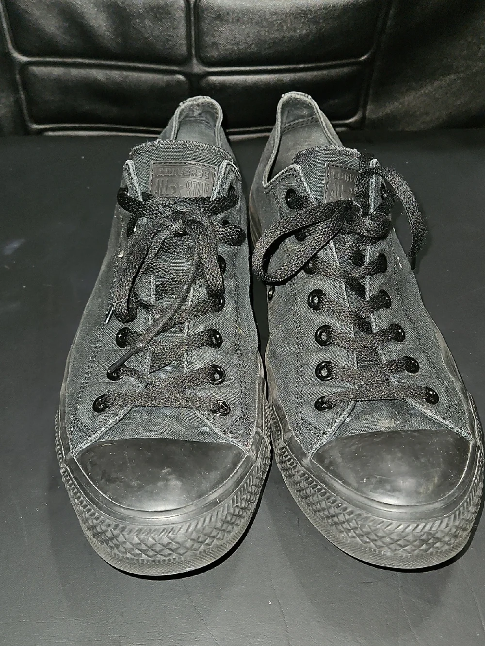Converse Black Low Top Canvas Sneakers Size 13